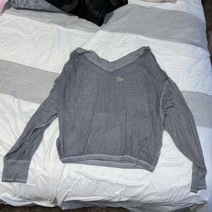 Free people gray sweater
